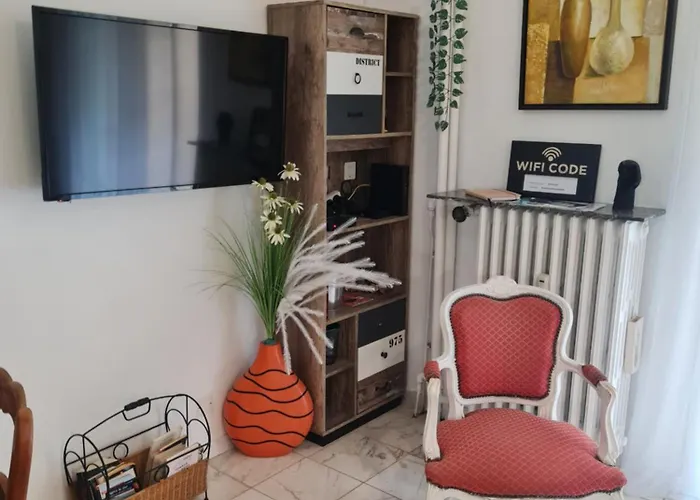 La Palais Osiris Centre Jardin Wifi Clim Parking Апартаменты